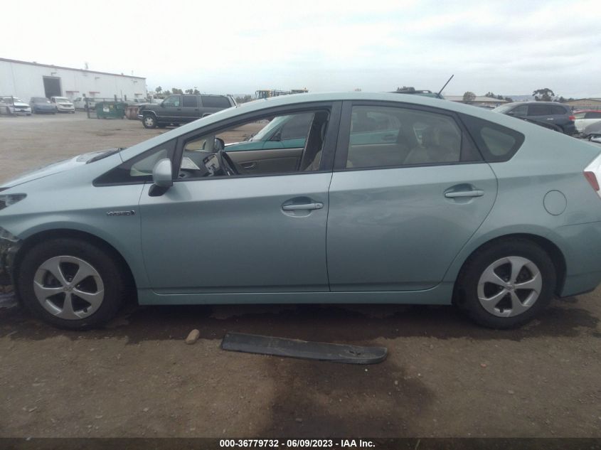 2013 TOYOTA PRIUS ONE/TWO/THREE/FOUR/FIVE - JTDKN3DU3D5610850