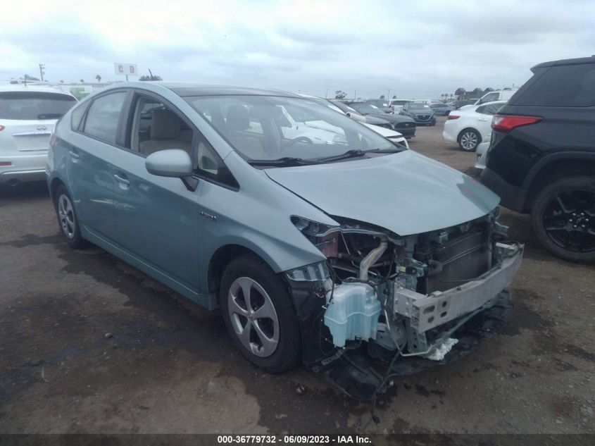 2013 TOYOTA PRIUS ONE/TWO/THREE/FOUR/FIVE - JTDKN3DU3D5610850