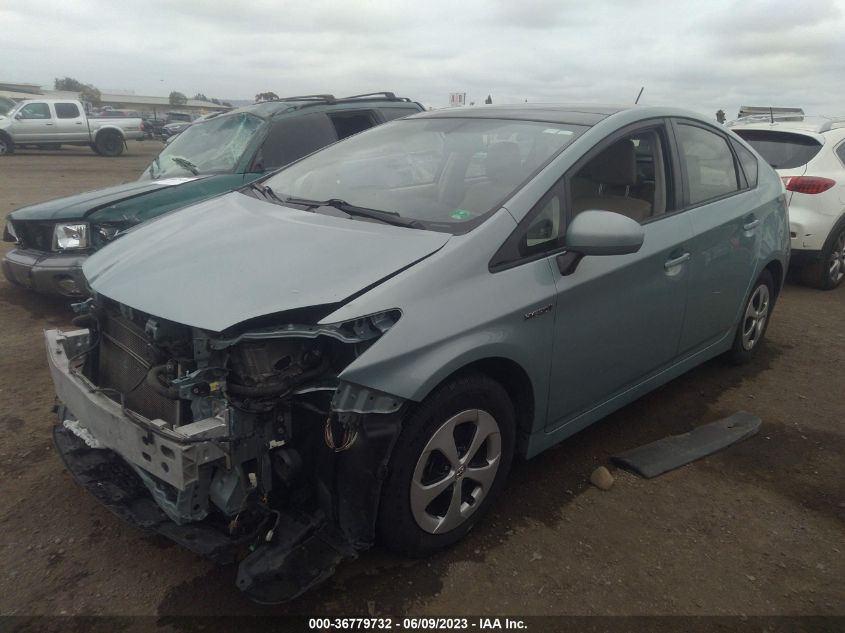 2013 TOYOTA PRIUS ONE/TWO/THREE/FOUR/FIVE - JTDKN3DU3D5610850