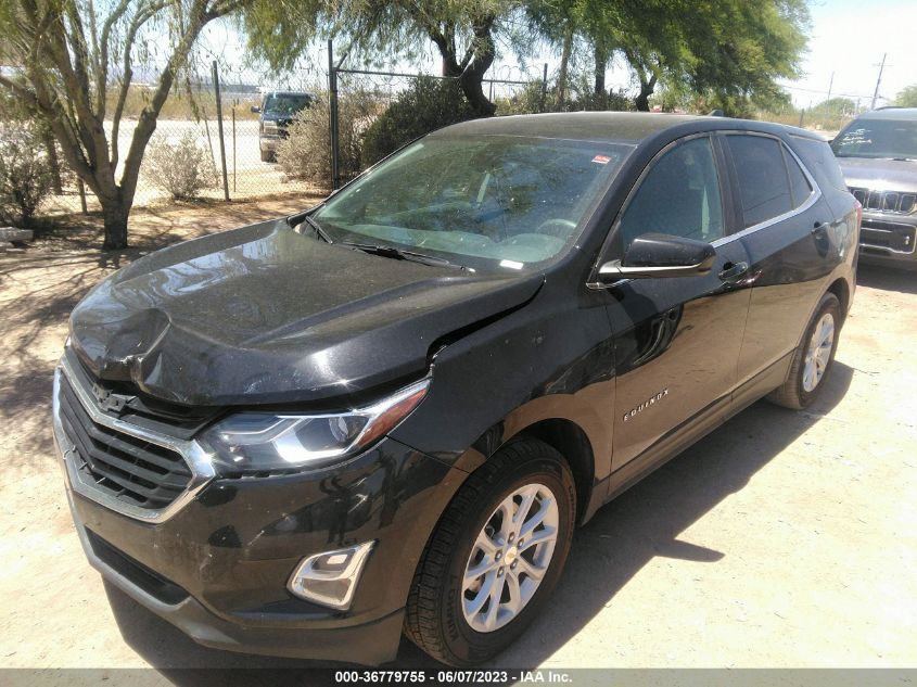 2021 CHEVROLET EQUINOX LT - 3GNAXUEV3ML379488
