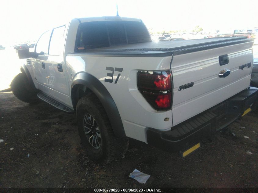 2013 FORD F-150 SVT RAPTOR - 1FTFW1R64DFB60469