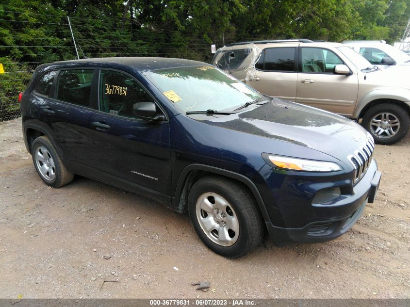 2015 JEEP CHEROKEE SPORT - 1C4PJLAB5FW596418