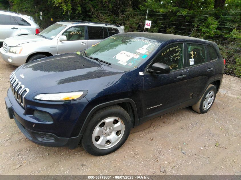 2015 JEEP CHEROKEE SPORT - 1C4PJLAB5FW596418