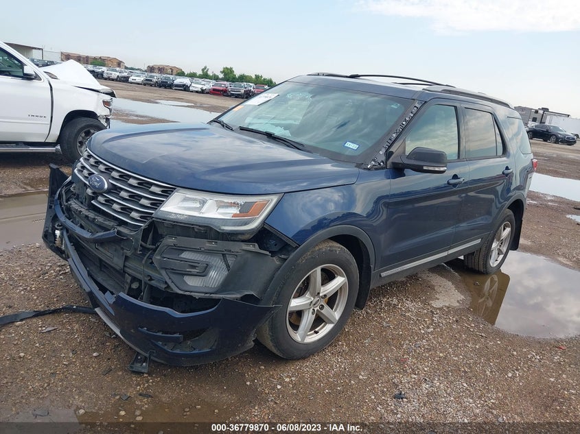 VIN 1FM5K8D89HGC98366 2017 FORD EXPLORER XLT