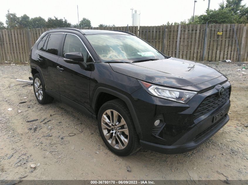 2021 TOYOTA RAV4 XLE PREMIUM - JTMA1RFV7MD075141