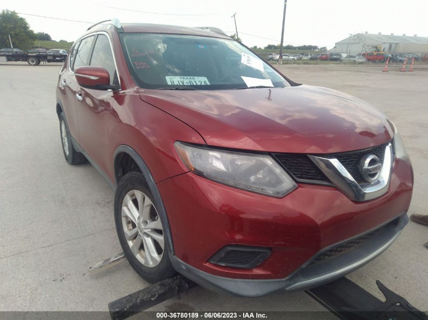 2015 NISSAN ROGUE SV - KNMAT2MT1FP534359