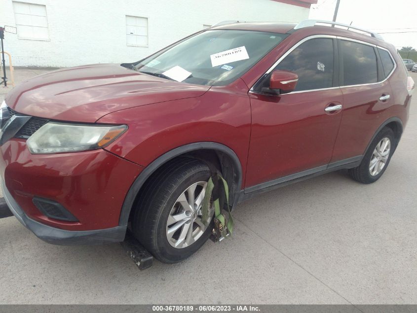 2015 NISSAN ROGUE SV - KNMAT2MT1FP534359