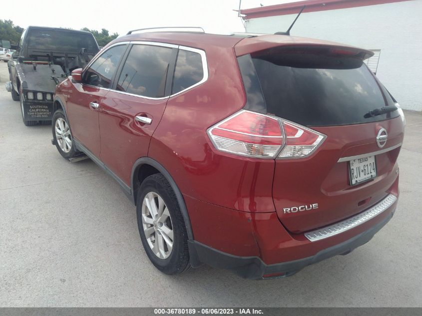 2015 NISSAN ROGUE SV - KNMAT2MT1FP534359