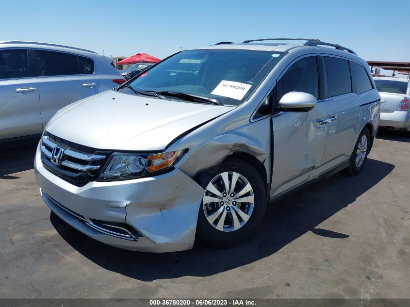 2014 HONDA ODYSSEY EX-L - 5FNRL5H61EB106826