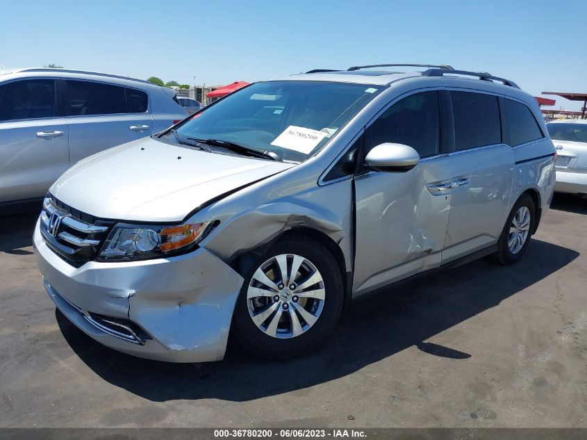 2014 HONDA ODYSSEY EX-L - 5FNRL5H61EB106826