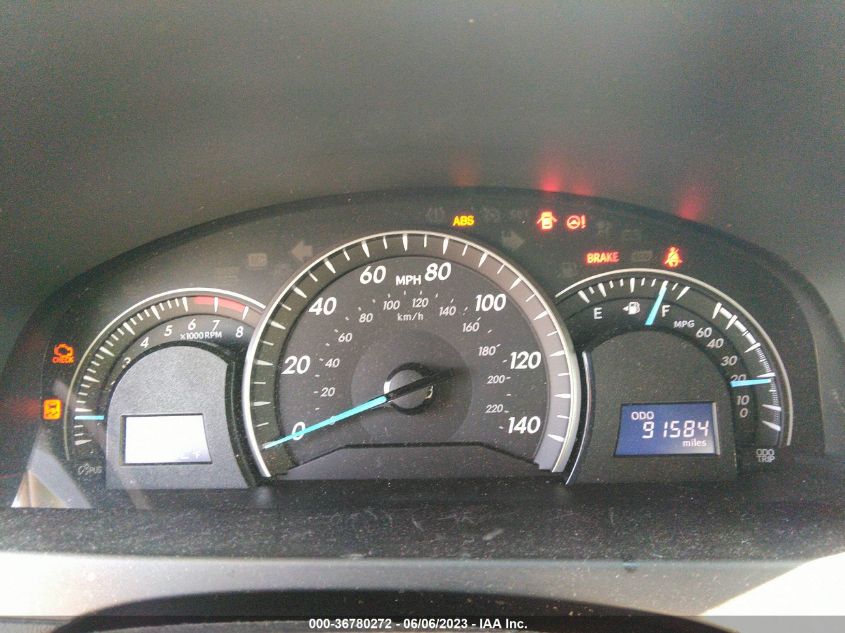 2013 TOYOTA CAMRY L/LE/SE/XLE - 4T4BF1FK2DR293101