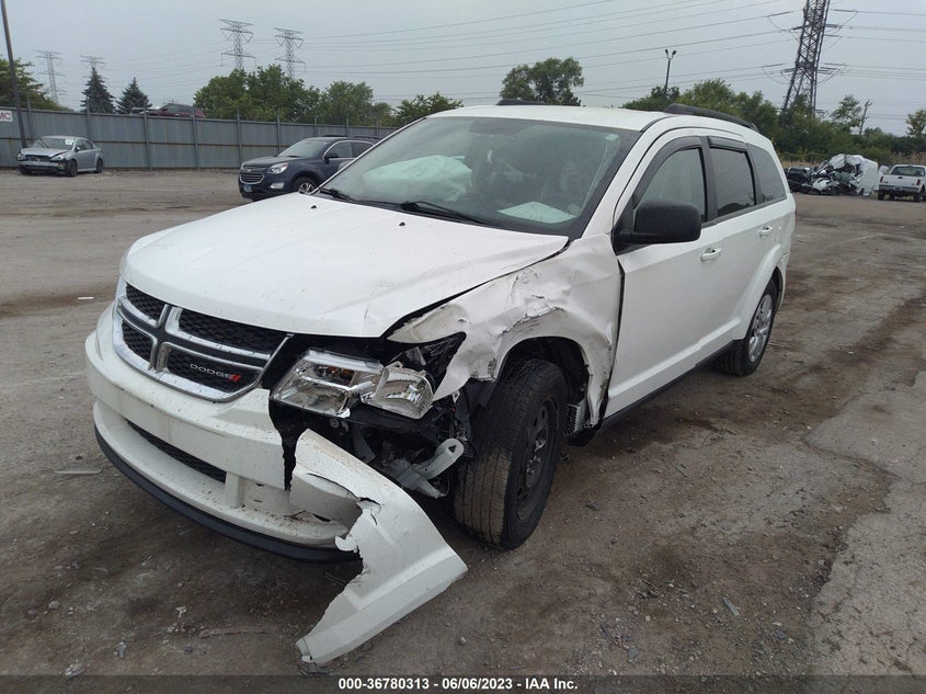 VIN 3C4PDCAB5JT218072 2018 DODGE JOURNEY SE