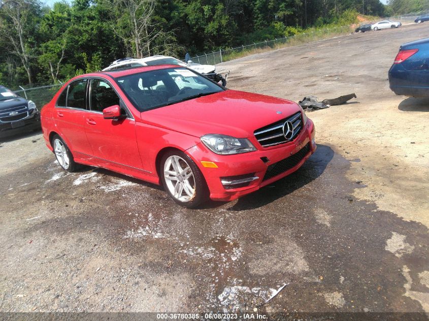 2014 MERCEDES-BENZ C-CLASS C 300 - WDDGF8AB5EG247286