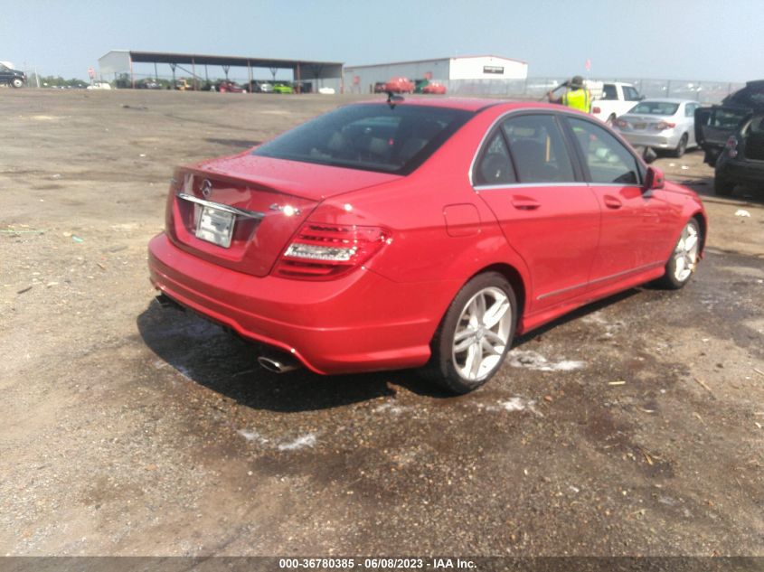 2014 MERCEDES-BENZ C-CLASS C 300 - WDDGF8AB5EG247286