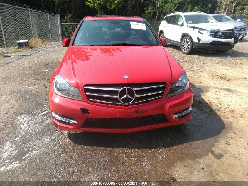 2014 MERCEDES-BENZ C-CLASS C 300 - WDDGF8AB5EG247286