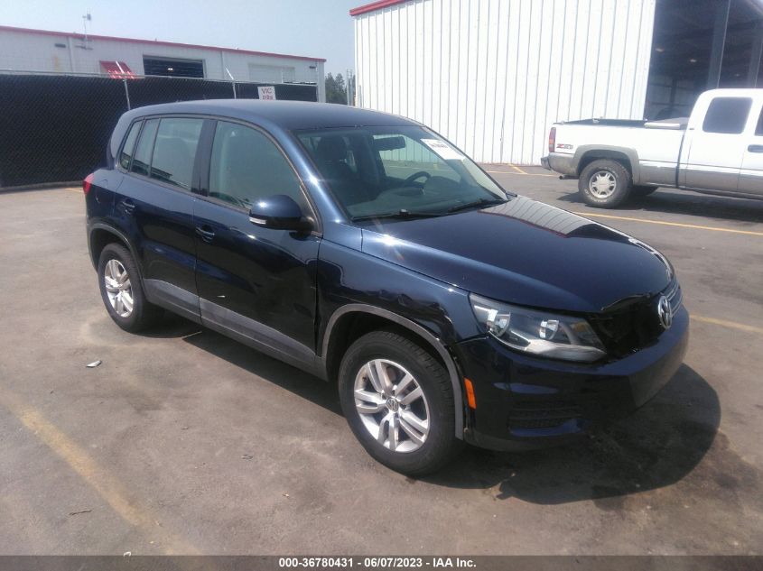 2014 VOLKSWAGEN TIGUAN S - WVGAV3AX5EW602461