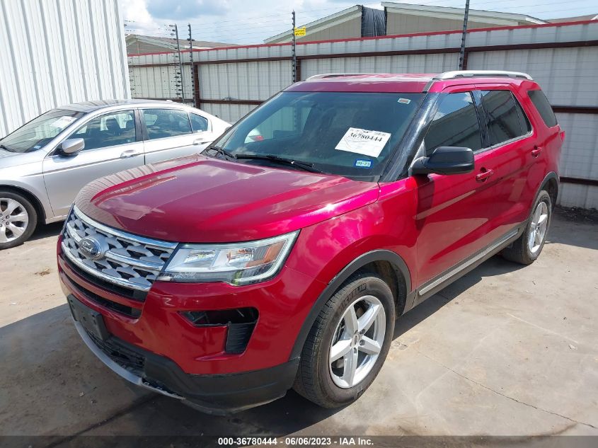 2018 FORD EXPLORER XLT - 1FM5K7D81JGC69797