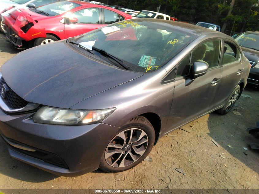 2015 HONDA CIVIC SEDAN EX - 19XFB2F82FE252457