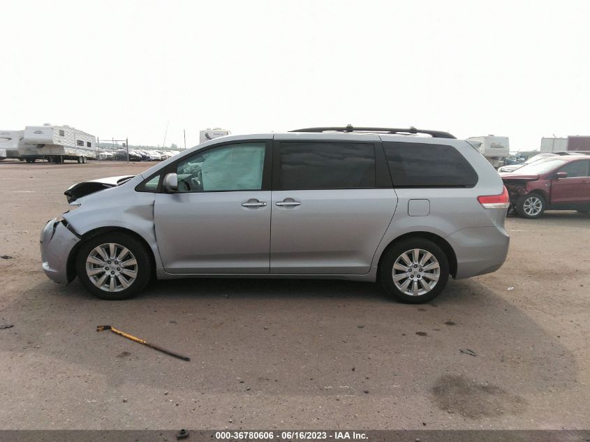 2013 TOYOTA SIENNA XLE/LTD - 5TDDK3DC2DS070166