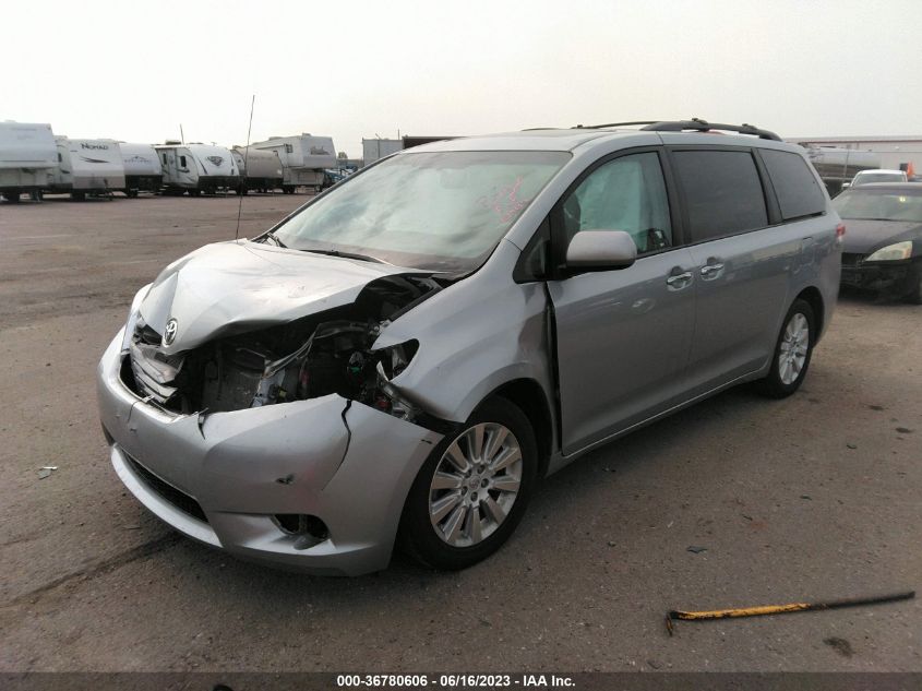 2013 TOYOTA SIENNA XLE/LTD - 5TDDK3DC2DS070166