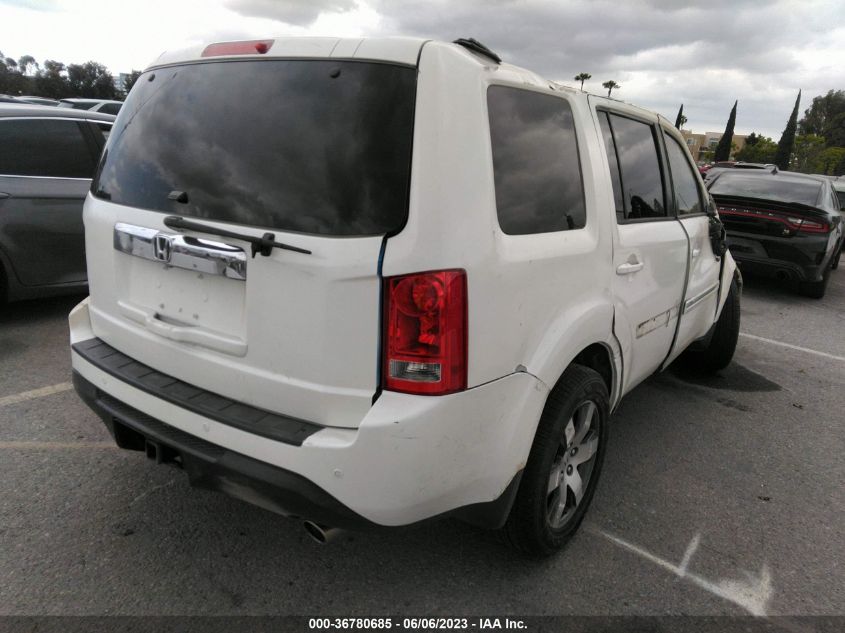 2013 HONDA PILOT TOURING - 5FNYF3H95DB026283