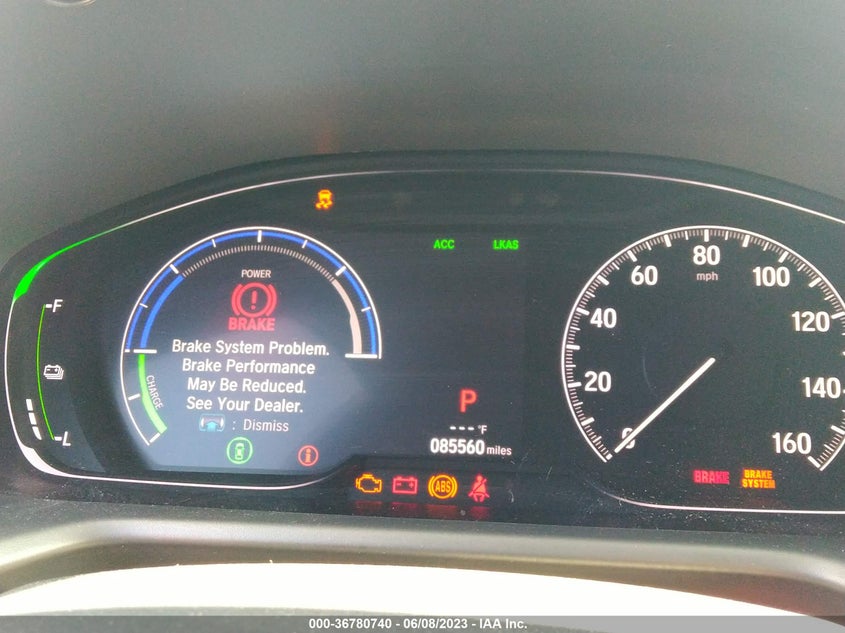 VIN 1HGCV3F56KA005723 2019 HONDA ACCORD HYBRID EX-L