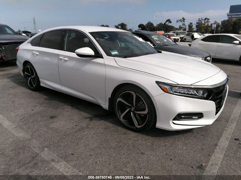 2020 HONDA ACCORD SEDAN SPORT - 1HGCV1F30LA117373
