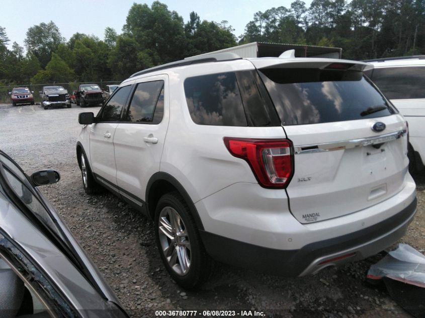 2016 FORD EXPLORER XLT - 1FM5K7D81GGB59406