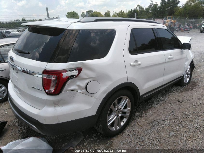 2016 FORD EXPLORER XLT - 1FM5K7D81GGB59406