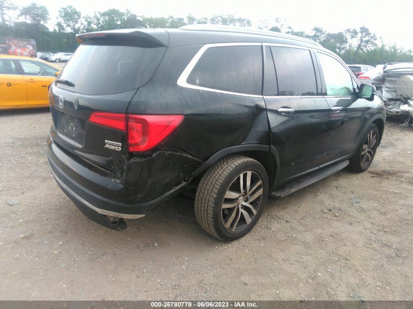 2016 HONDA PILOT TOURING - 5FNYF6H93GB095057