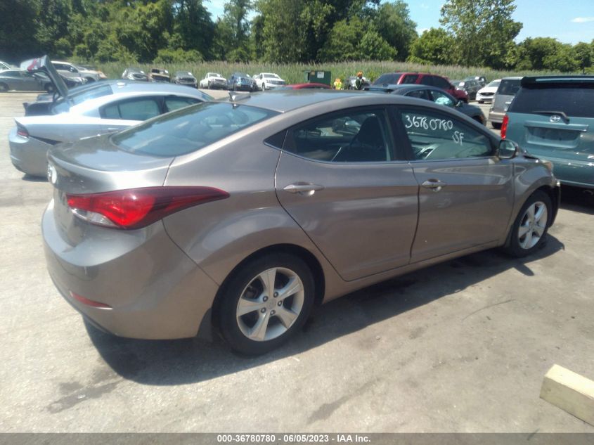 2016 HYUNDAI ELANTRA VALUE EDITION - 5NPDH4AE0GH726448