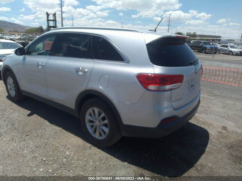 2017 KIA SORENTO LX - 5XYPG4A32HG261596