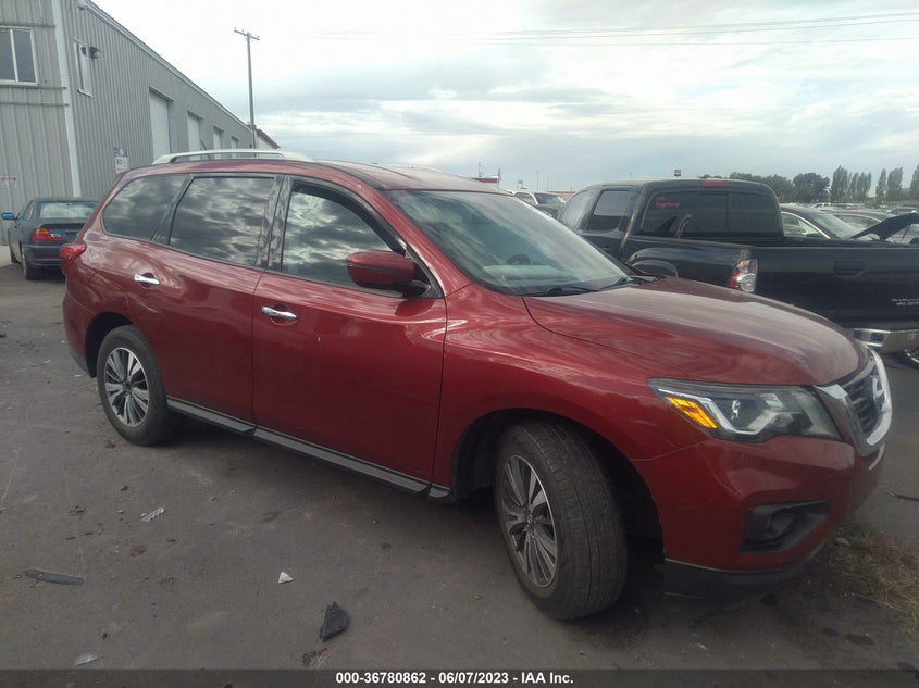 VIN 5N1DR2MM9HC662469 2017 NISSAN PATHFINDER SV