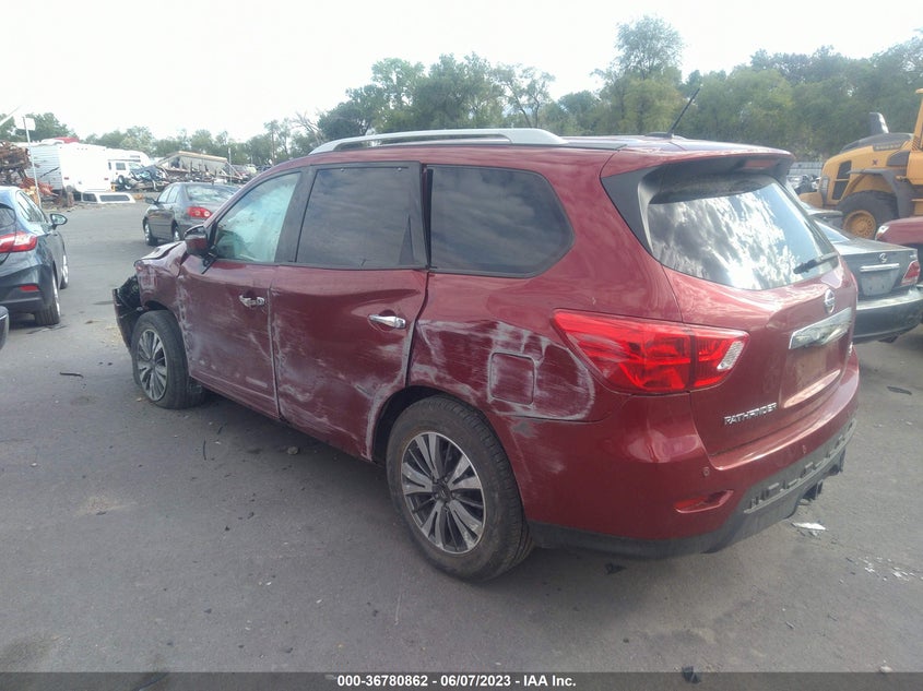 VIN 5N1DR2MM9HC662469 2017 NISSAN PATHFINDER SV