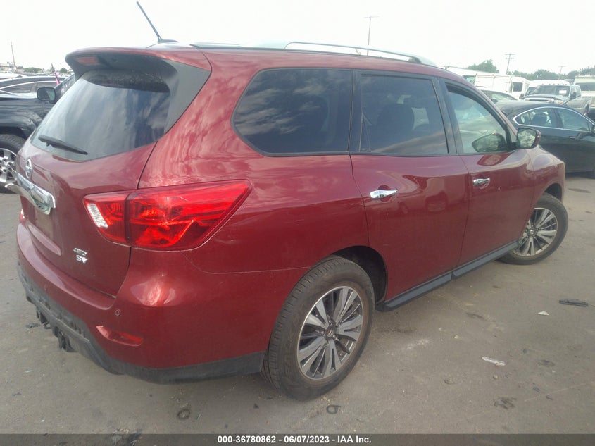 VIN 5N1DR2MM9HC662469 2017 NISSAN PATHFINDER SV