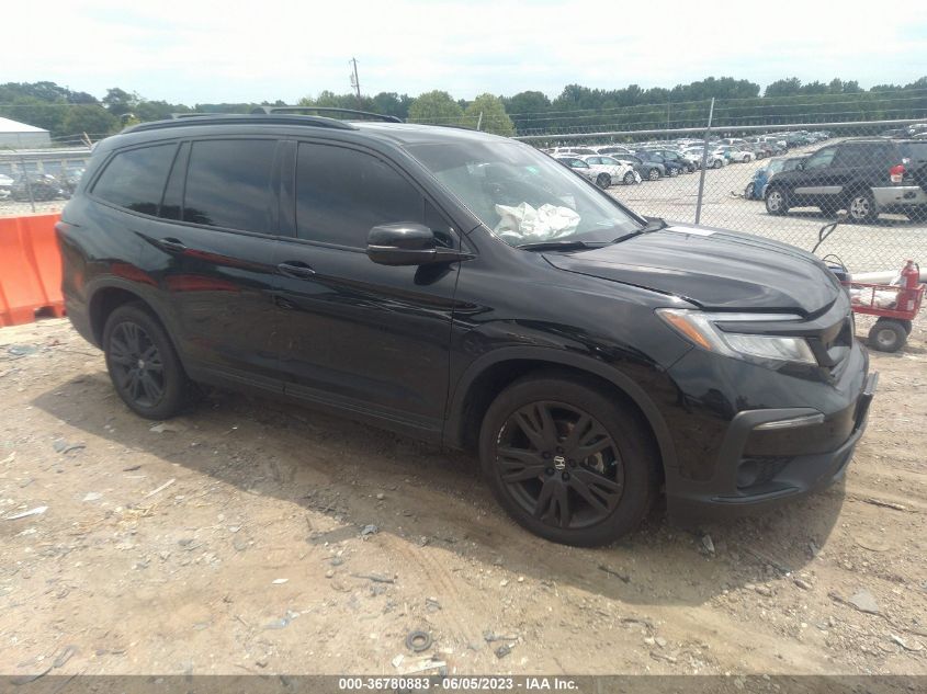 5FNYF6H75MB071563 HONDA PILOT BLACK EDITION 2021