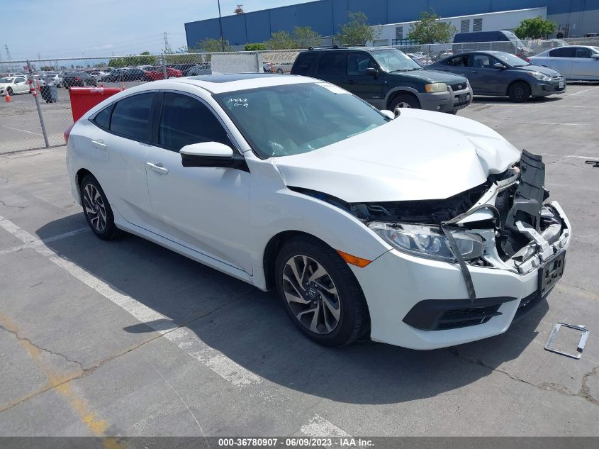 2017 HONDA CIVIC SEDAN EX - 19XFC2F75HE212672