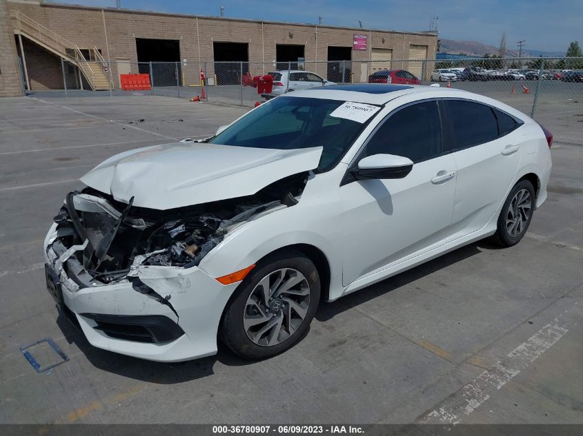 2017 HONDA CIVIC SEDAN EX - 19XFC2F75HE212672