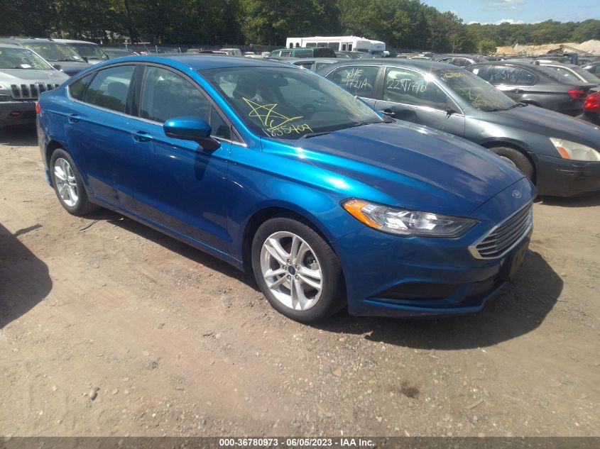 2018 FORD FUSION SE - 3FA6P0HD0JR228343