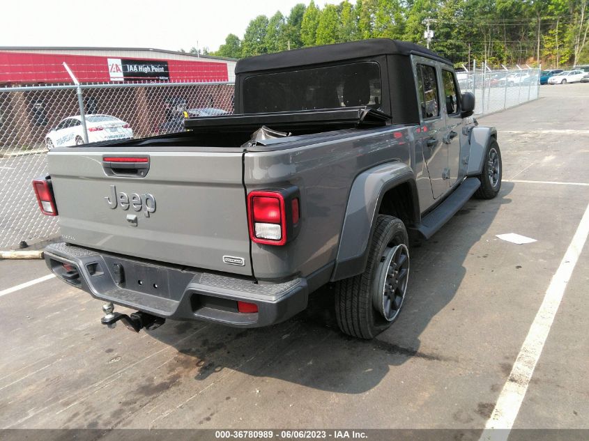 2022 JEEP GLADIATOR OVERLAND - 1C6HJTFGXNL183040