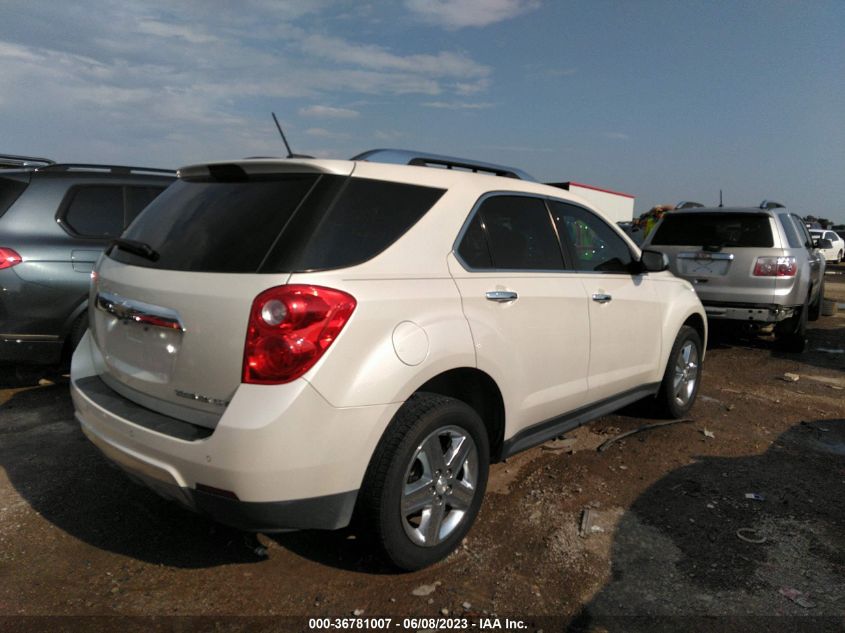 2015 CHEVROLET EQUINOX LTZ - 1GNALDEK0FZ133320