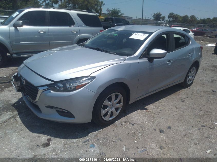 2018 MAZDA MAZDA3 4-DOOR SPORT - 3MZBN1U73JM217920