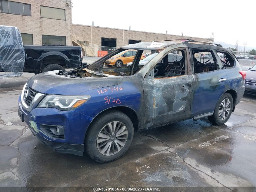 2017 NISSAN PATHFINDER SL - 5N1DR2MN6HC668321