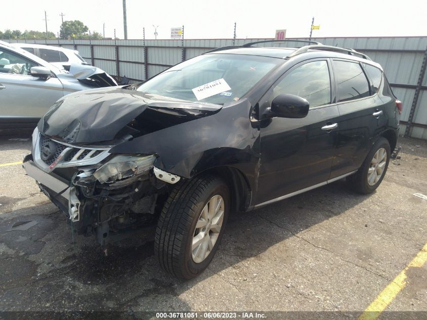 2014 NISSAN MURANO S/SL/SV/LE - JN8AZ1MW8EW519367