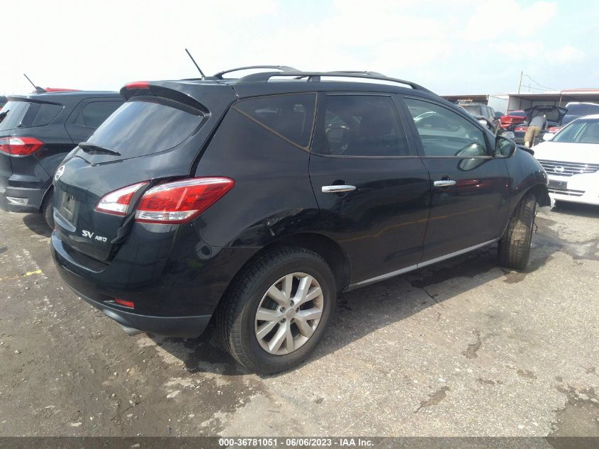 2014 NISSAN MURANO S/SL/SV/LE - JN8AZ1MW8EW519367