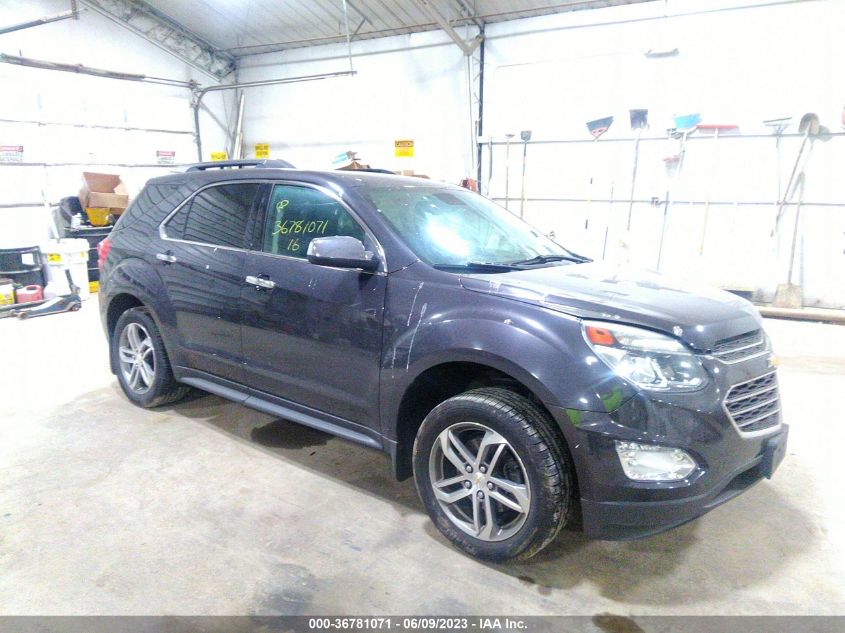 2016 CHEVROLET EQUINOX LTZ - 2GNFLGEK9G6330278