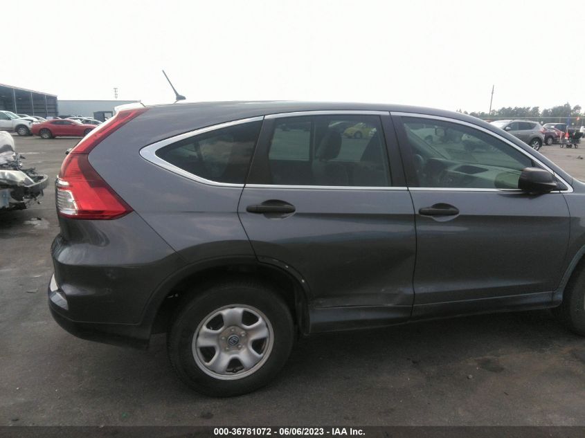 2015 HONDA CR-V LX - 3CZRM3H30FG702491