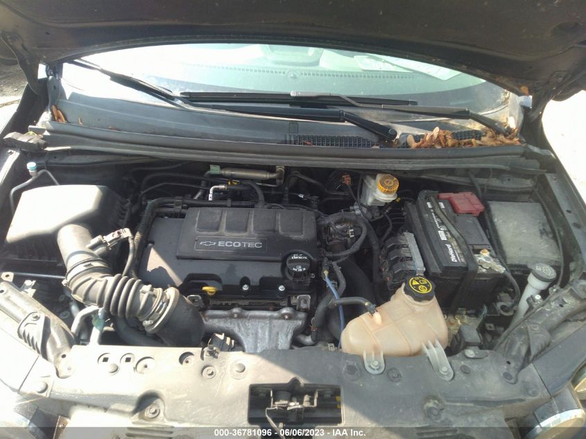 2016 CHEVROLET SONIC LTZ - 1G1JE5SB1G4134285