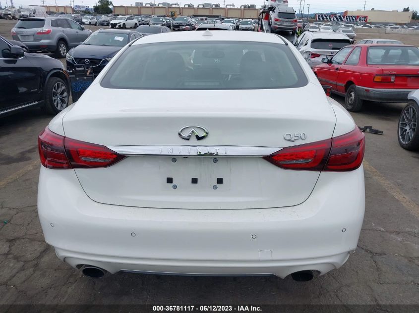 2022 INFINITI Q50 LUXE - JN1EV7BP5NM311551