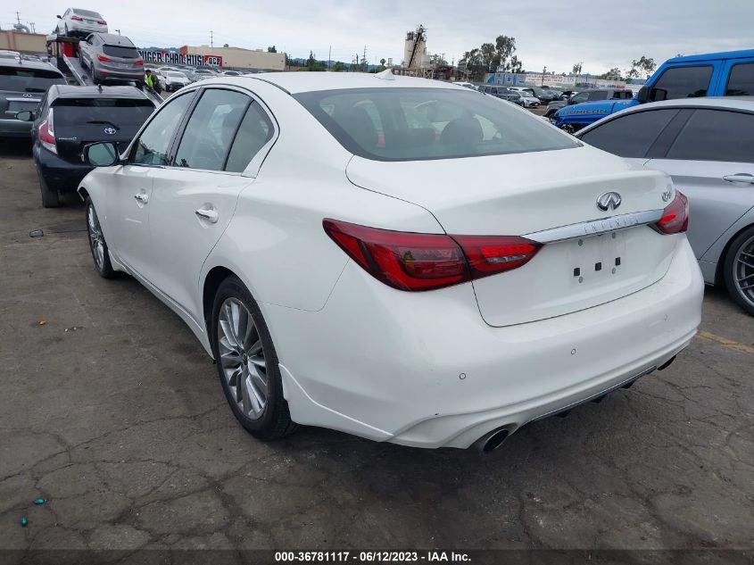 2022 INFINITI Q50 LUXE - JN1EV7BP5NM311551
